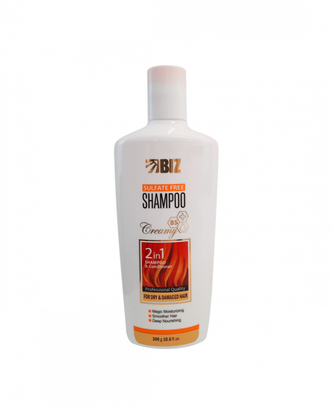 شامپو بدون سولفات برای موی خشک و آسیب دیده بیز