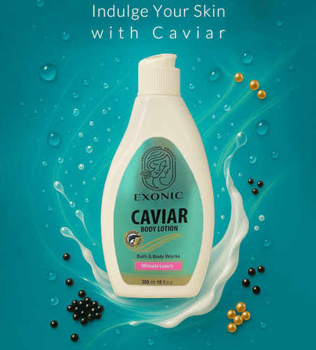 تصویر لوسیون بدن خاویار اکسونیک