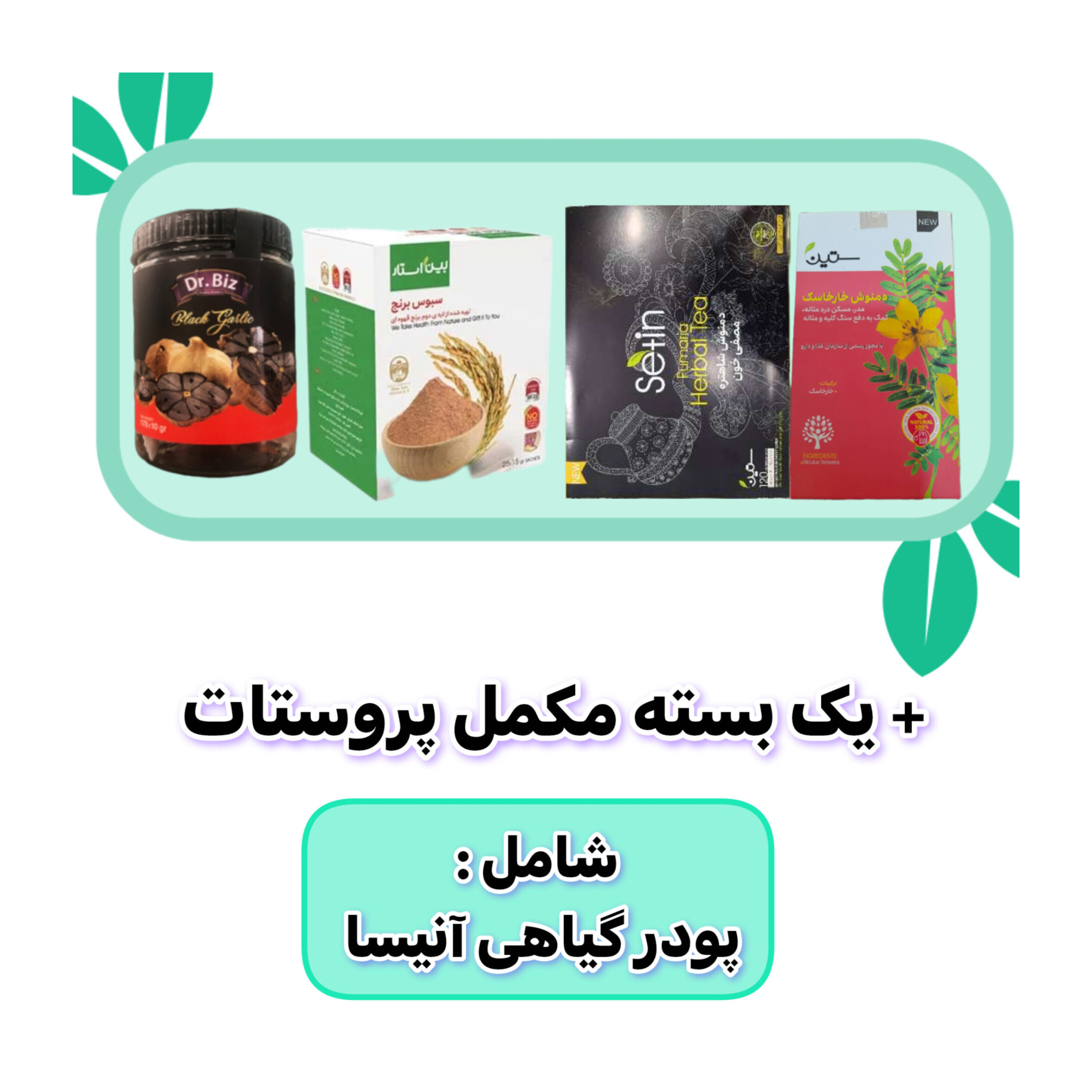 پک مکمل گیاهی پروستات ۳۰ روزه رویال biz royal