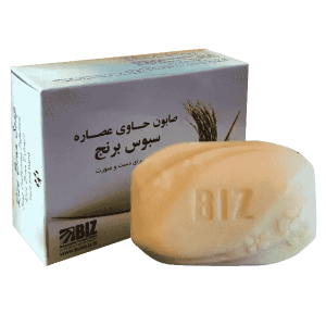 صابون دست و صورت سبوس برنج بیز پک ۳ عددی