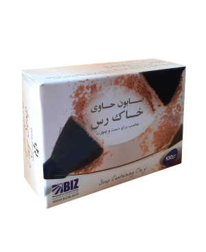 تصویر یک عددی صابون دست و صورت خاک رس