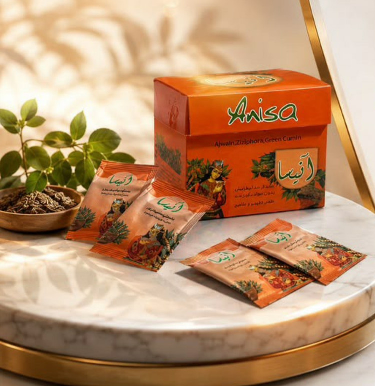 تصویر پکیج اقتصادی گوارش و کاهش نفخ آنیسا